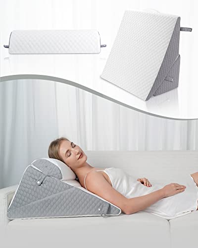 Forias Folding 9 &12 Inch Wedge Pillow with Head Pillow