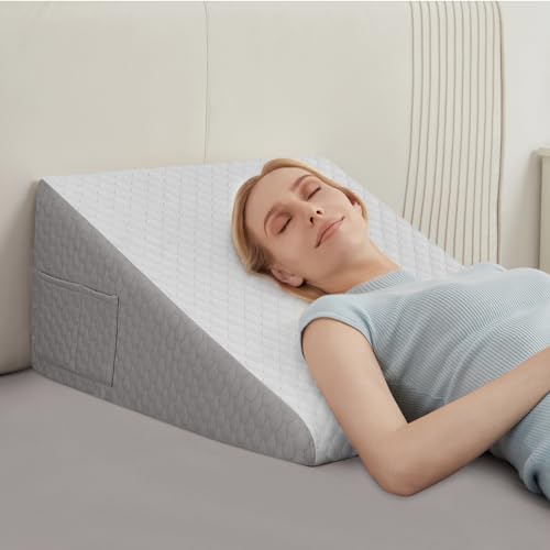 Forias 12 Inch Bed Wedge Pillow